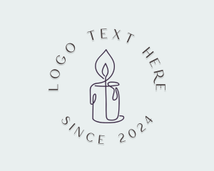Handmade - Candlelight Aromatherapy Spa logo design