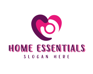 Household - Heart Child Foster logo design