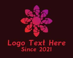 Nature - Flower Styling Ornament logo design