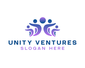Partnership - People Community Foundation logo design