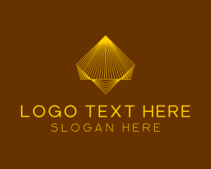 Ancient - Pyramid Architect Structure logo design