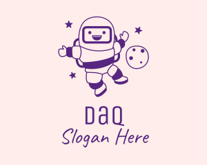 Parent - Child Astronaut Playground logo design