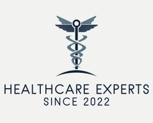 Physician - Caduceus Healthcare Clinic logo design