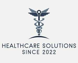 Physician - Caduceus Healthcare Clinic logo design