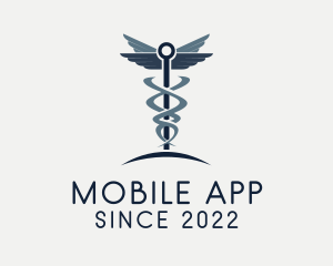 Clinic - Caduceus Healthcare Clinic logo design