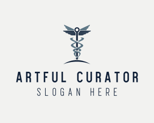 Caduceus Healthcare Clinic logo design