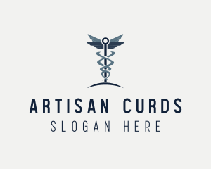 Caduceus Healthcare Clinic logo design