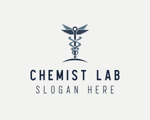 Chemist - Caduceus Healthcare Clinic logo design