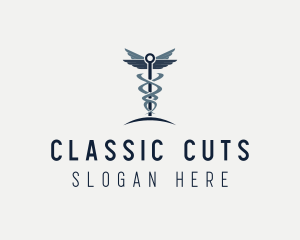 Caduceus Healthcare Clinic logo design