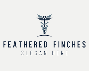 Caduceus Healthcare Clinic logo design