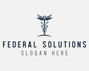 Caduceus Healthcare Clinic logo design