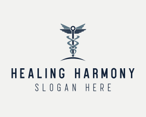 Homeopathy - Caduceus Healthcare Clinic logo design