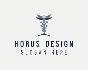 Caduceus Healthcare Clinic logo design