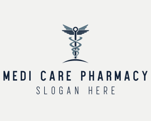 Pharmacist - Caduceus Healthcare Clinic logo design