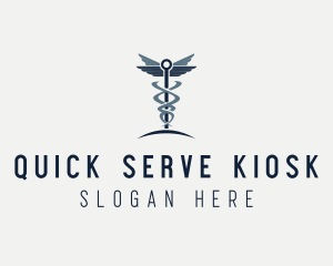 Caduceus Healthcare Clinic logo design