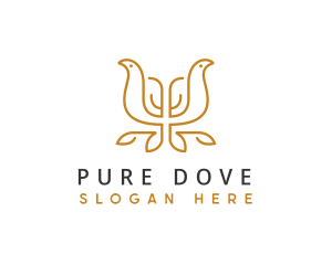 Dove - Dove Bird Psychology logo design