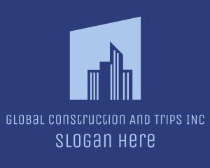 Establishment - Urban City Buildings logo design