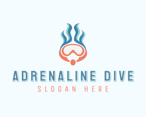 Scuba Diving Water Sports logo design