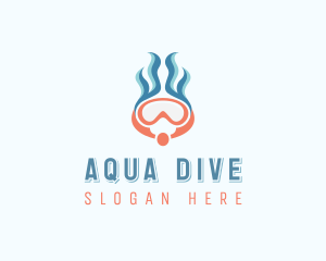 Scuba Diving Water Sports logo design