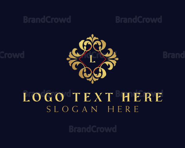 Luxury Victorian Floral Logo