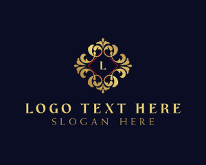 Luxury Victorian Floral Logo