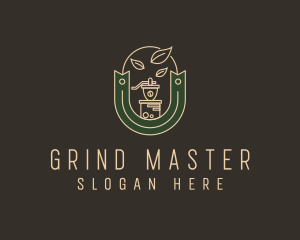 Coffee Grinder Espresso logo design