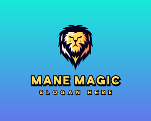 Mane - Wild Lion Safari logo design