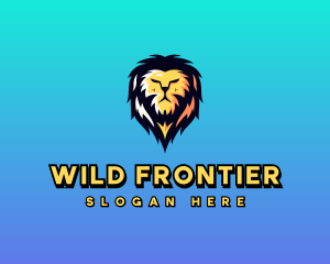 Wild Lion Safari logo design