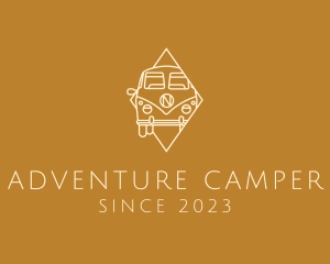 Camper - Camper Van Retro logo design