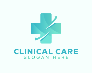 Clinical - Healthcare Medical Cross logo design
