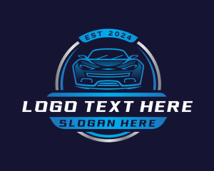 Auto Detailing - Car Automotive Transport logo design