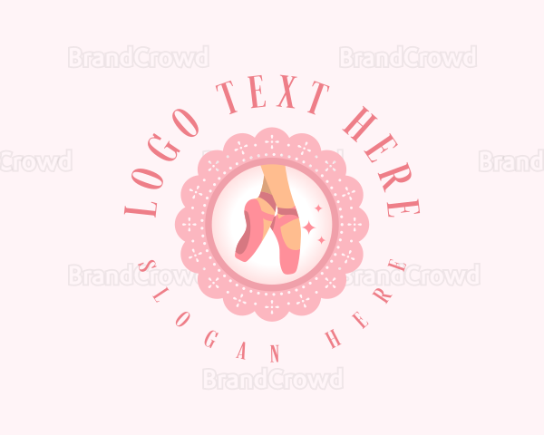 Elegant Ballet Shoes Logo