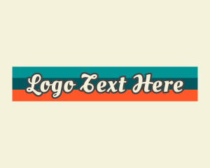 Bright Retro Business Logo