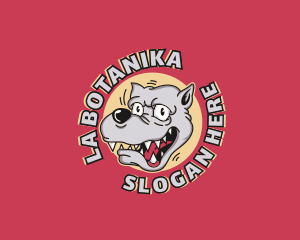 Angry - Esports Gamer Bulldog logo design