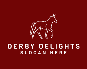 Derby - Wild Horse Equine logo design