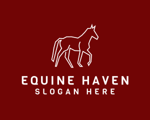 Wild Horse Equine logo design