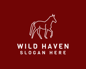 Wild Horse Equine logo design