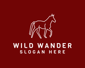 Wild Horse Equine logo design