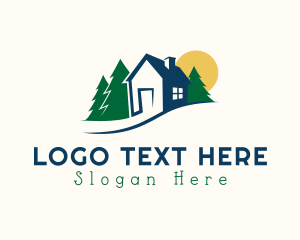 Tree - House Rural Realty logo design