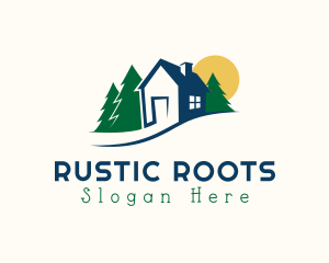 Rural - House Rural Realty logo design