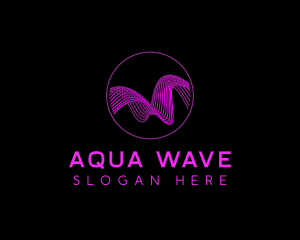 Frequency Wave Studio logo design