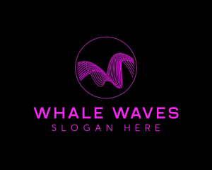 Frequency Wave Studio logo design