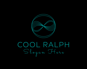 Infinite Wave Loop logo design