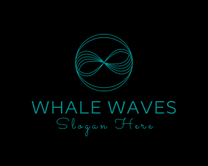 Infinite Wave Loop logo design