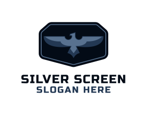 Cyber Eagle Badge Logo