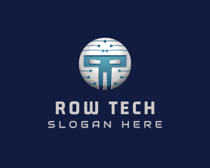 Cyber Tech Robot logo design