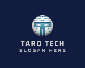 Cyber Tech Robot logo design