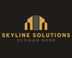 Residential Building Realty logo design