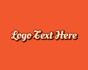 Creative Studio - Retro Calligraphic Fashionwear logo design