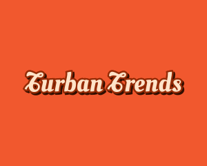 Retro Calligraphic Fashionwear logo design